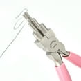 thumbnail image 6 of Carbon Steel Multi-Size Wire Looping Forming Pliers Pink, 6 of 7