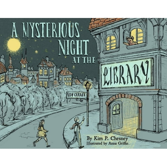 A Mysterious Night at the Library, (Hardcover)