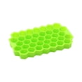 thumbnail image 1 of Bandejas de cubitos de hielo premium, moldes de silicona para cubitos de hielo con tapa de sellado, bandejas, reutilizables, moldes hexagonales seguros para cubitos de hielo, para bebidas frías,, 1 of 5