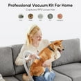 thumbnail image 2 of Simenmax Dog Grooming Vacuum Kit with Cordless Clippers, 2.5L Cup, 3 Suction Modes, and 5 Grooming Tools, Trimmer for Shedding Pet Hair, 2 of 7