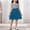 Blue, variant on NAISIBABY Girls Floral Tutu Dress Size 7, Sleeveless Crewneck Party Princess Summer Casual Dresses (0-8T)