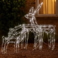 thumbnail image 6 of Benjara Outdoor 299 LED Lit Christmas Reindeer Family 3pc Set- Multicolor, 6 of 9