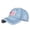 Light Blue, variant on sun hat Embroidered American Independence Day Flag Baseball Cap, Unisex Baseball Cap, Patriotic-Themed Sun Hat, Holiday Party Outdoor Casual Hat. Adjustable