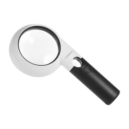 Handheld Magnifying Glasses With Led Illumination Annular Shape Handheld Magnifying Glasses With Led