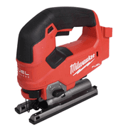 Milwaukee M18 FUEL D-Handle Jig Saw - Bare Tool (2737-20) - Cordless Brushless Power Tool with Tool-Free Adjustments, Integrated LED Light, and Dust Management