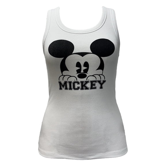 Adult Disney Mickey Face Tank Top