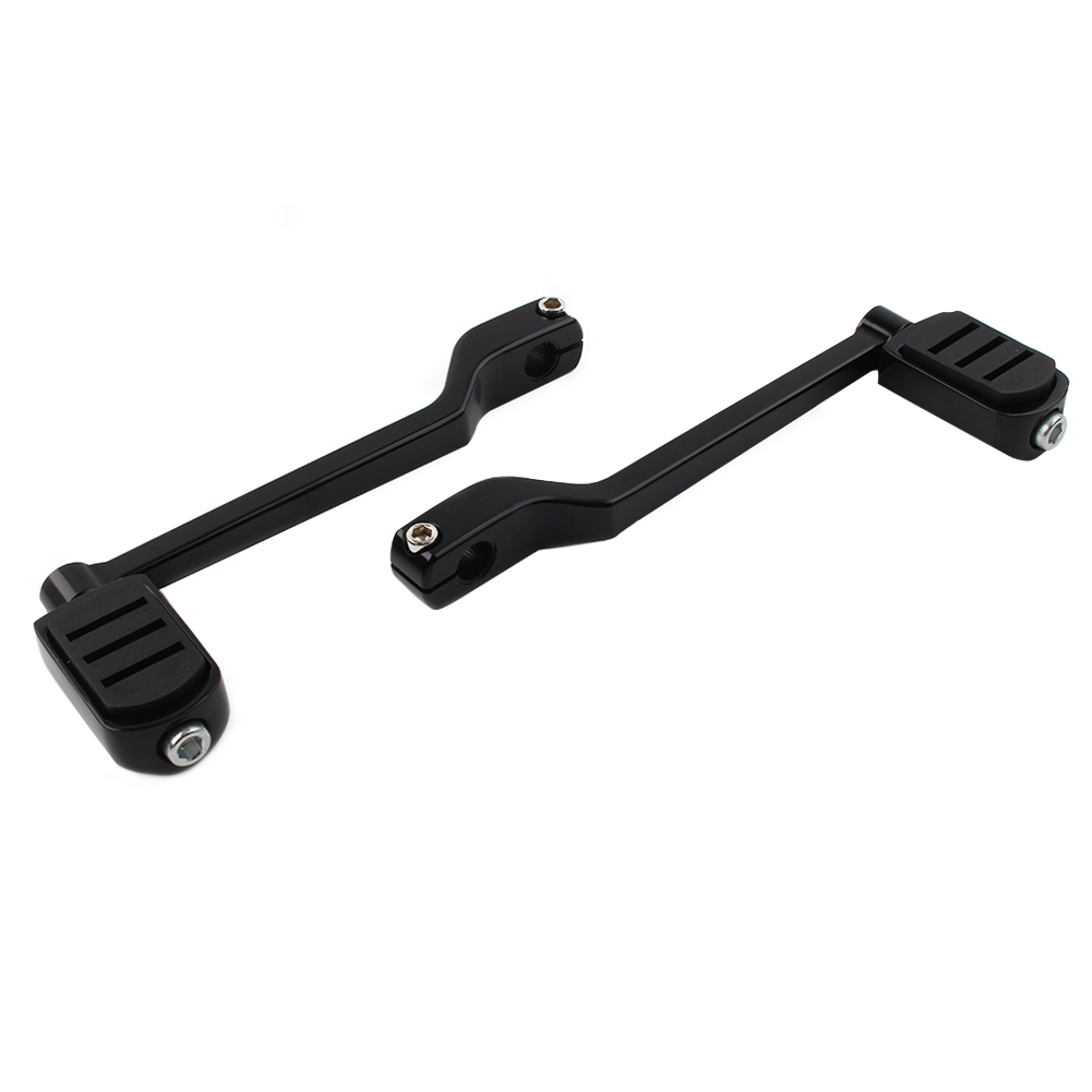 NS Motorcycle Shift Lever with Shifte Pegs, Metal Front & Rear Heel/Toe