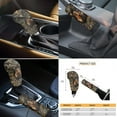 thumbnail image 3 of Renewold Horse Camo Hunting Forest Car Seat Covers Set for Women Men, with Soft Fabric Headrest Covers Keychain Coasters Gear Shift Knob Cover Handbrake Cover Universal Fit for SUV Truck Vans Sedans, 3 of 7