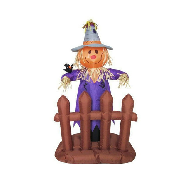 Inflable de Halloween La Merced Espantapájaros Figura Decorativa 1.80 cm de alto