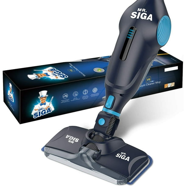 MR. SIGA 3in1 Cordless Lightweight Hard Floor Vacuum Cleaner Mop 2500