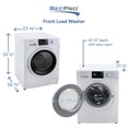 thumbnail image 3 of RecPro RV 2.5 Cu Ft White Washing Machine | Front Load Washer, 3 of 9