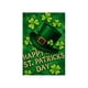 thumbnail image 2 of Decoraciones para el Día de San Patricio, Accesorios para el Día de San Patricio, Regalos para el Día de San Patricio. Bandera de jardín de doble cara con diseño de "Feliz Día de San Patricio", bander, 2 of 6