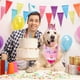 thumbnail image 3 of Traje de fiesta de cumpleaños para perro Traje de fiesta de cumpleaños para perro, 3 of 5