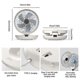thumbnail image 4 of Household Dual-Use Fan, USB-C Charging and 3 Wind Speeds Wall Mount Desk Dual Purpose Fan for Home, Office, Dorm, Bedroom, CarScvvd, 4 of 4