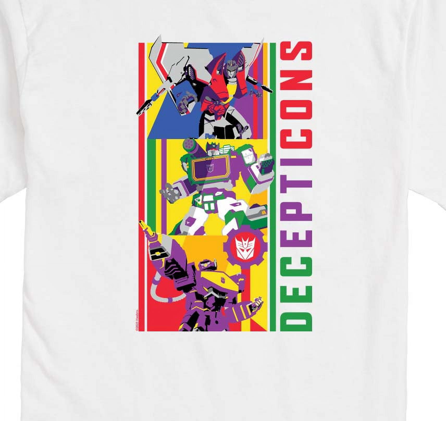 Transformers - Decepticons - Adult Short Sleeve Tee