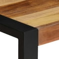 thumbnail image 2 of vidaXL Dining Table 60x60x75 cm Solid Acacia Wood, 2 of 5