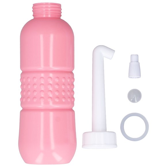 Bidet De Viaje Femenino Para, Squeeze 32.5cm Fácil De Usar 650ML Gran Capacidad Rebote Rápido Handheld Personal Care Portable Bidet Sprayer Para Perineo Butt