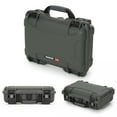 thumbnail image 2 of Nanuk 909 Waterproof Professional Classic Pistol/Gun Case, Military Approved with Custom Insert - Olive, 2 of 8