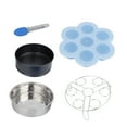 thumbnail image 3 of Food Steamer Rack,5Pcs/Set Food Steam Basket Cake Mold Pressure Cooker Steam Rack Best in its Class, 3 of 14