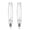 1000W, variant on iPower Hydroponic 400 Watt Horticulture Flowering Pressure Sodium HPS Grow Light Bulb Lamp, High PAR Enhanced Red and Orange Spectrums CCT 2100K, 400W, Transparent, 1-Pack