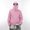 Pink, variant on Tranfacy Kids Boys and Girls 3 to 15 Years Winter Hooded Sweatshirts Solid Face Cover Style Long Sleeve Pocket Sports Outer Tops