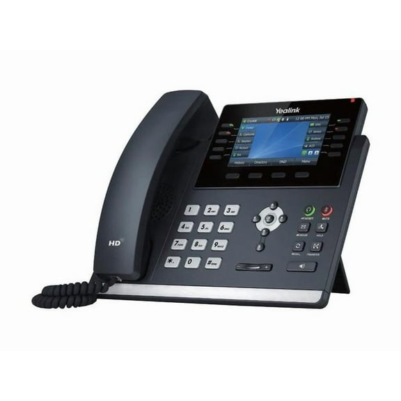 Yealink SIP-T46U IP Phone - Corded - Corded - Wall Mountable, Desktop - Classic Gray