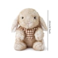 thumbnail image 3 of Yunuuuoa Easter Bunny Plush Stuffed Animal with Long Floppy Ears Soft Toy for Home Decor Spring Gift Cute Sitting Rabbit Plushie for Decorations Gifts, 3 of 4