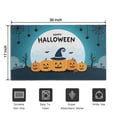 thumbnail image 5 of Pumpkin Spooky Non-Slip Door Mat - Innovative Design x Inch Halloween Pumpkin Ghost Nonskid Throw Rugs Layered Door Mats for Entryway Porch Entryway Kitchen, 5 of 7