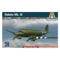 Italeri 1338 WWII British Dakota Mk. III 1/72 Scale Plastic Model Kit