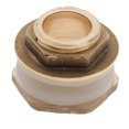 thumbnail image 4 of Paquete de 2-8 Conectores de Latón para de Agua, Montaje de Mamparo con Goma DN15 24mm 2 piezas Gloria conector de tanque de agua de latón, 4 of 9