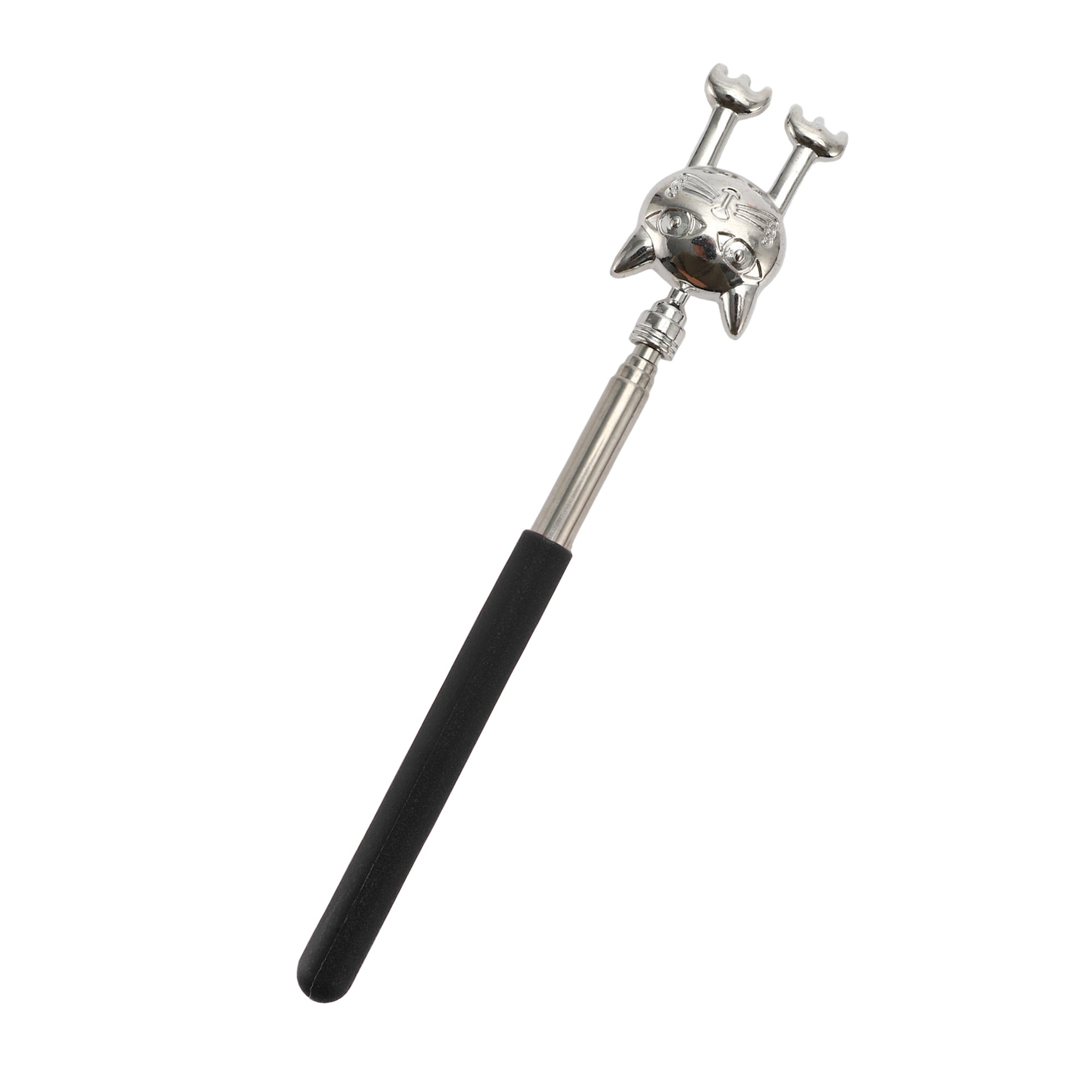 Unique Bargains 1 Pc Telescopic Back Scratcher for Bathroom Business Travel Hotel Black