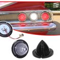 thumbnail image 2 of GTINTHEBOX 2X Smoke Rear White LED Backup Light 1960-1961 Impala Bel Air Biscayne El Camino, 2 of 9