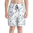thumbnail image 3 of Cinnamoroll Boys Swim Trunks Quick Dry Boards Shorts For Kids Beach Swim Shorts, 3 of 7