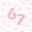 Pink 10, variant on spefrowx Cute Number 67 Twin Comforter Sets for Girls, Pink Polka Dot Bow Heart Bedding Set, Pink Reversible, 2pcs, 1 Comforter and 1 Pillowcase