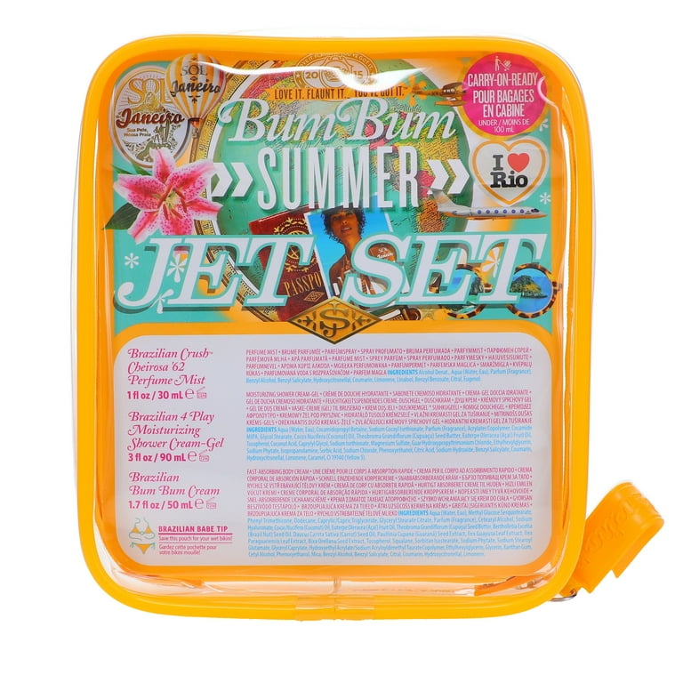 Bum Bum Jet Set by Sol De Janeiro, 3 Piece Gift Set