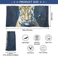 thumbnail image 3 of Leopard Cheetah Front Bath Towel Wrap for Man Adjustable Shower Wrap Button Closure Body Towel for Sauna Gym, 3 of 7