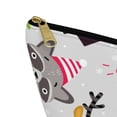 thumbnail image 6 of Santa & Friends Christmas Holiday Gift Ideas Pouch Makeup Bag Cosmetic Bag, 6 of 6