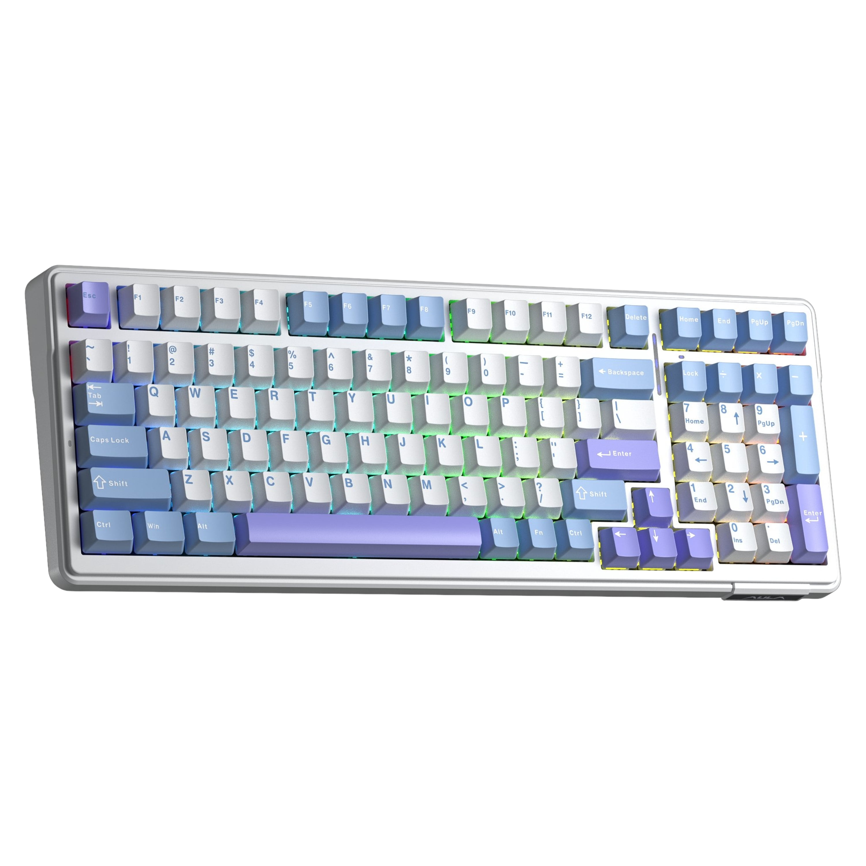 SteelSeries, Apex 3 TKL Amethyst, White, Compact Esports Gaming