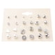 thumbnail image 2 of Juego de aretes de cristal Sunnimix hipoalergénicos 12 pares, 2 of 7