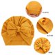 thumbnail image 3 of set3 Gorro fetal para bebé recién nacido, 4 piezas, gorro con lazo, Hijab para niña pequeña, 3 of 5