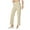 Khaki, variant on Quinlirra Women's Pants with Casual Pants For Women Casual Loose Straight Leg Wide Leg Cropped Jeans Pant Pockets Trouser Jeans
