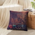 thumbnail image 4 of LALILO Throw Pillow Covers Workshop Scene Old Tools Hanging Wall Cushion Cover 18" x 18", 2100 Pack, 4 of 6