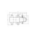 thumbnail image 2 of 12V Diaphragm Self-Priming Pump for RV/Caravan/Boat/Marine, 2 of 2
