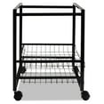 thumbnail image 2 of Mobile File Cart, Black, 2 of 6