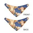 thumbnail image 6 of Goofa Cows Cattles Pattern Pet Scarf Bandana - Adjustable and Comfortable,Dog Scarf Bib Kerchief Breedfor Dogs and Cats-Large, 6 of 8