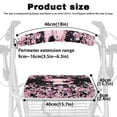 thumbnail image 3 of COEQINE Axolotl Rollator Seat and Back Rest Covers Medical Products Rollator Walker Seat Cover Animal Patterns Rollator Seat Set of 2 Piece Rest Covers, 3 of 7
