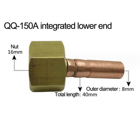 

1 PCS QQ-150 TIG Welding Torch Cable Connector Gas Electricity Separation