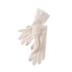 thumbnail image 1 of Sonducket 1 par de guantes de encaje para mujer, para fiesta, boda, elegante, con pantalla táctil, lazo, antideslizante, para decoración de manos, para guantes y mitones Blanco Sonducket AP013823-05, 1 of 6