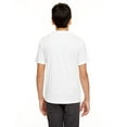 thumbnail image 2 of Youth Cool Dry Basic Performance T-Shirt WHITE M, 2 of 3