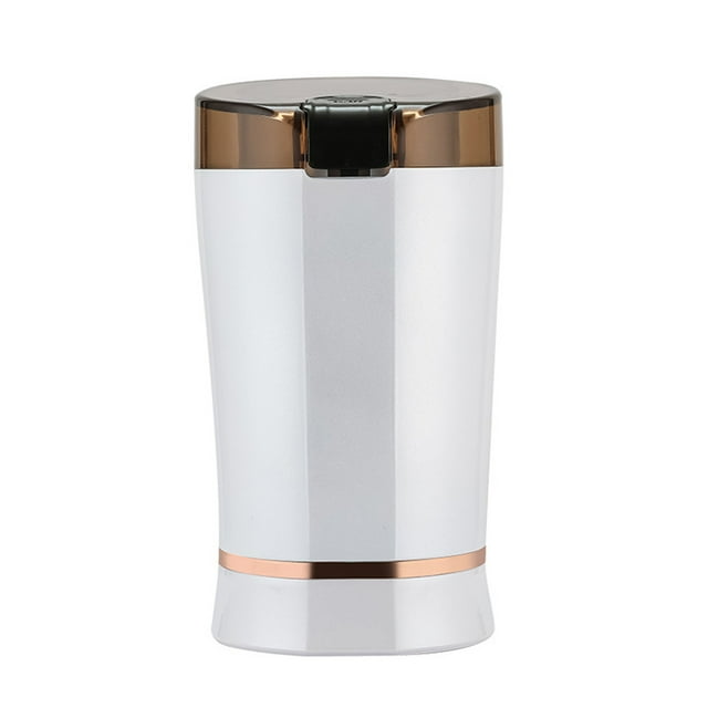 Stainless Steel Pot with Lid Coffee Grinder Electric, Grains Grinder Electric, Spice Grinder Electric,Herb Grinder, Grinder for Coffee Beans Spices with 2 Stainless Steel Blade